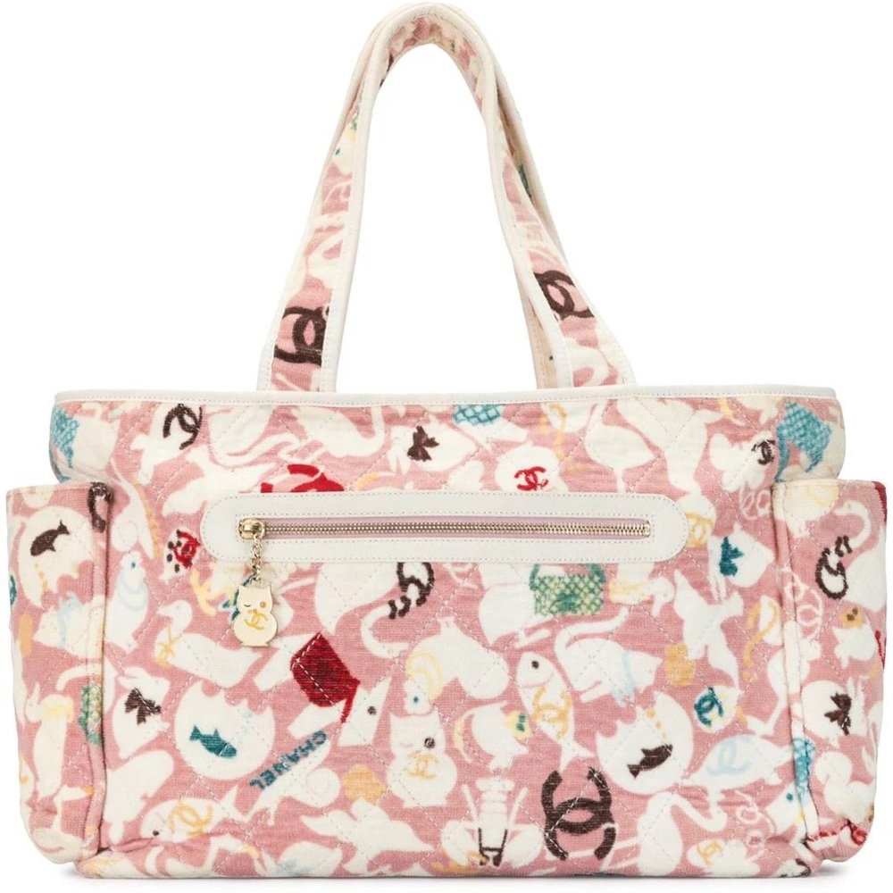 Chanel Baby Animals 2007 Pink Daiper Bag